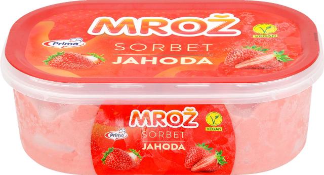 Mrož Sorbet Jahoda