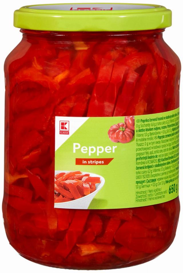 K-CLASSIC Paprika řezaná