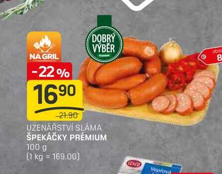 ŠPEKÁČKY PRÉMIUM 100g