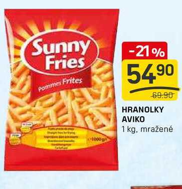 HRANOLKY AVIKO 1 kg