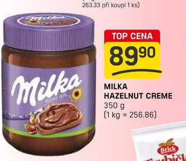 MILKA HAZELNUT CREME 350 g