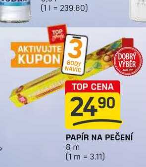 PAPÍR NA PEČENÍ 8 m