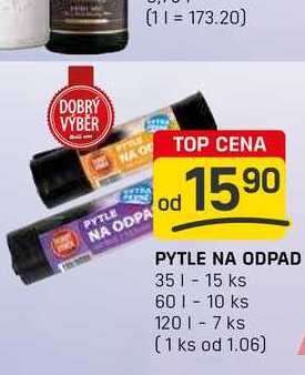 PYTLE NA ODPAD 351 - 15 ks