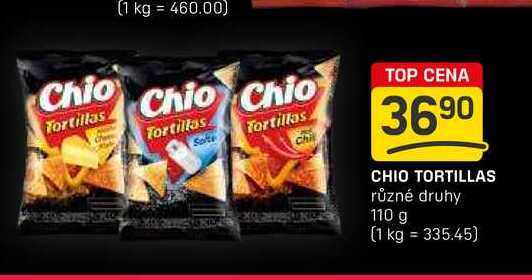 CHIO TORTILLAS různé druhy 110 g 