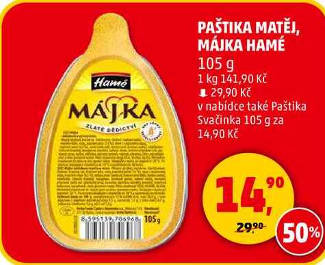 PAŠTIKA HAMÉ Májka, 105 g 