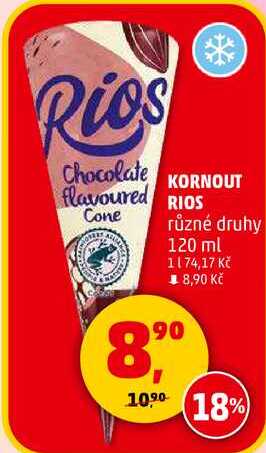 KORNOUT RIOS různé druhy, 120 ml  