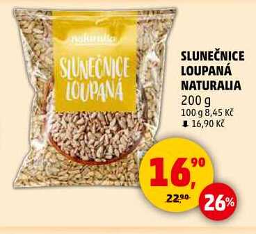 SLUNEČNICE LOUPANÁ NATURALIA, 200 g 