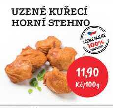 UZENÉ KUŘECÍ HORNÍ STEHNO 100g 