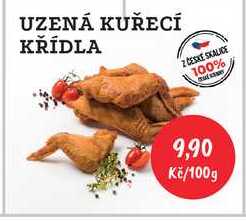 UZENÁ KUŘECÍ KŘÍDLA 100g 