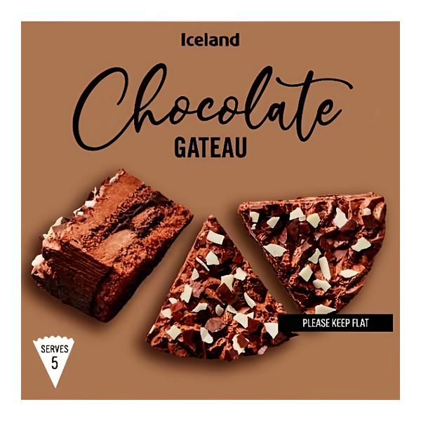 Iceland Čokoládovo-šlehačkový dort