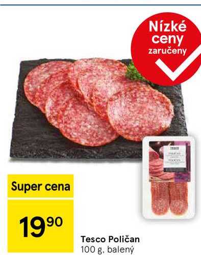 Tesco Poličan, 100 g, balený