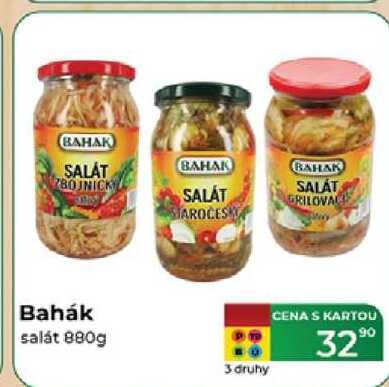 Bahák salát 880g
