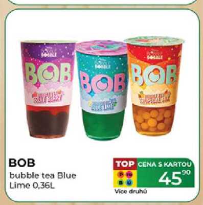 BOB bubble tea Blue Lime 0,36L  