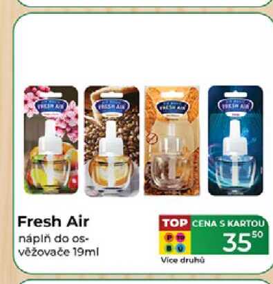 Fresh Air náplň do osvěžovače 19ml 