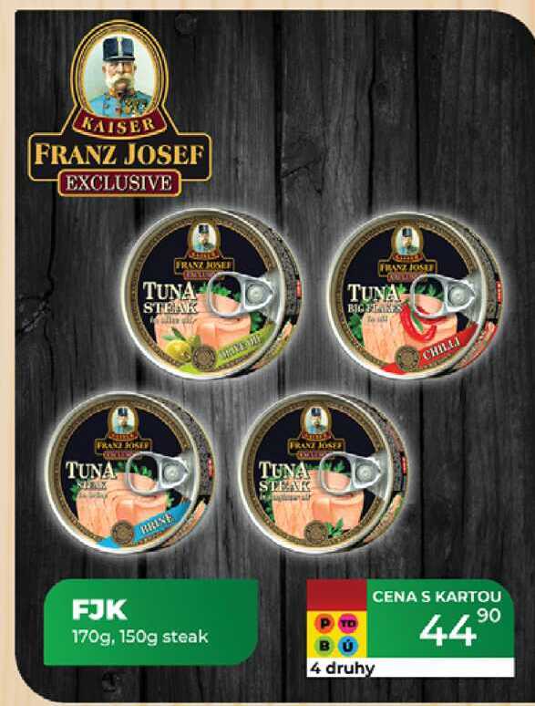 FJK 170g, 150g steak 