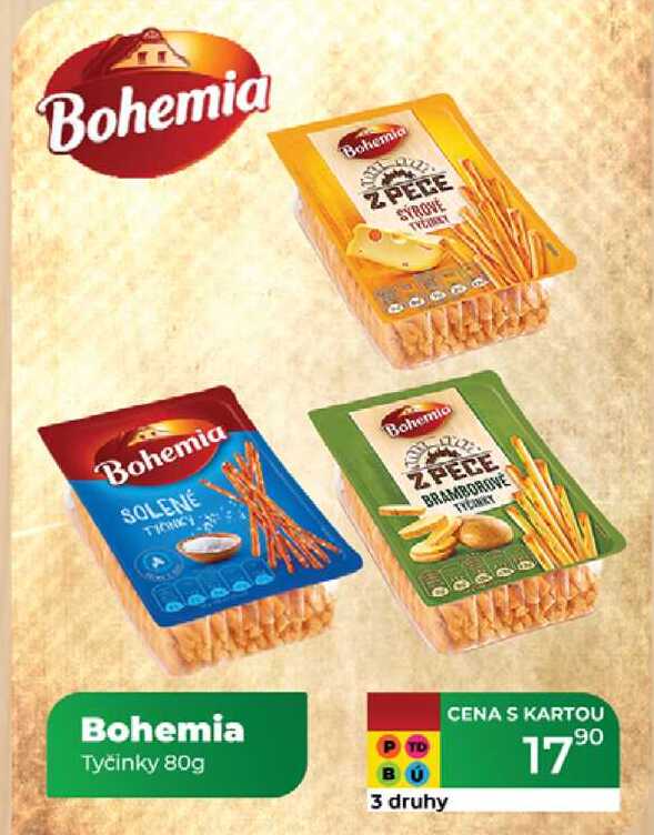 Bohemia Tyčinky 80g 