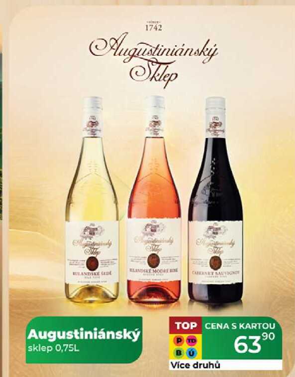 Augustiniánský sklep 0,75L  
