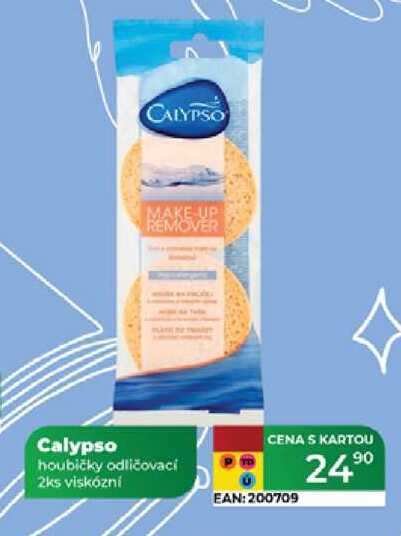Calypso houbičky odličovací 2ks viskózní