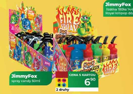 JimmyFox spray candy 50 ml