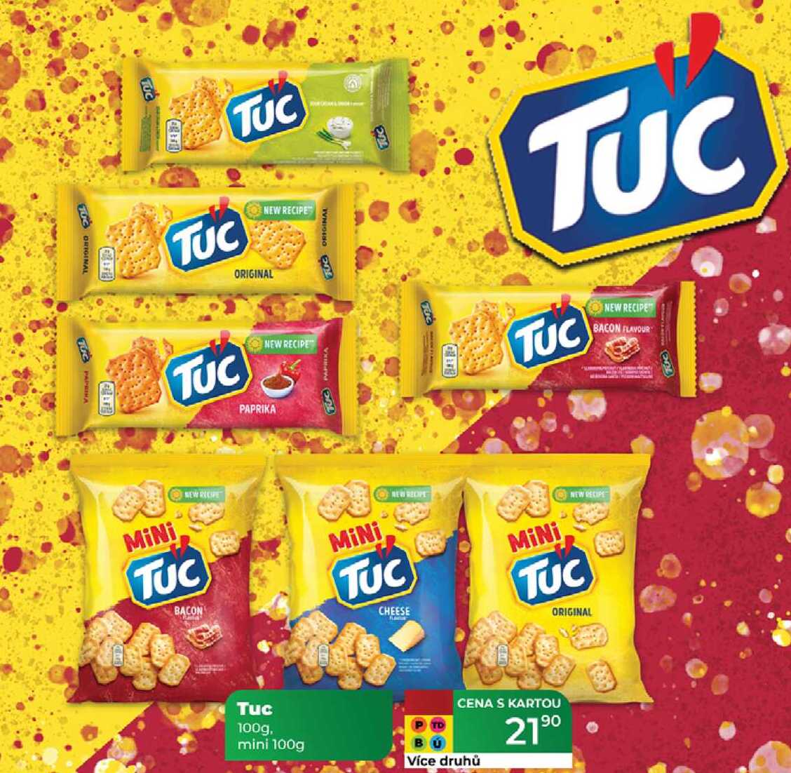 Tuc 100g. mini 100g  