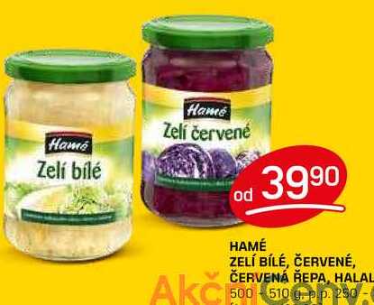 HAMÉ ZELÍ BÍLÉ 500g