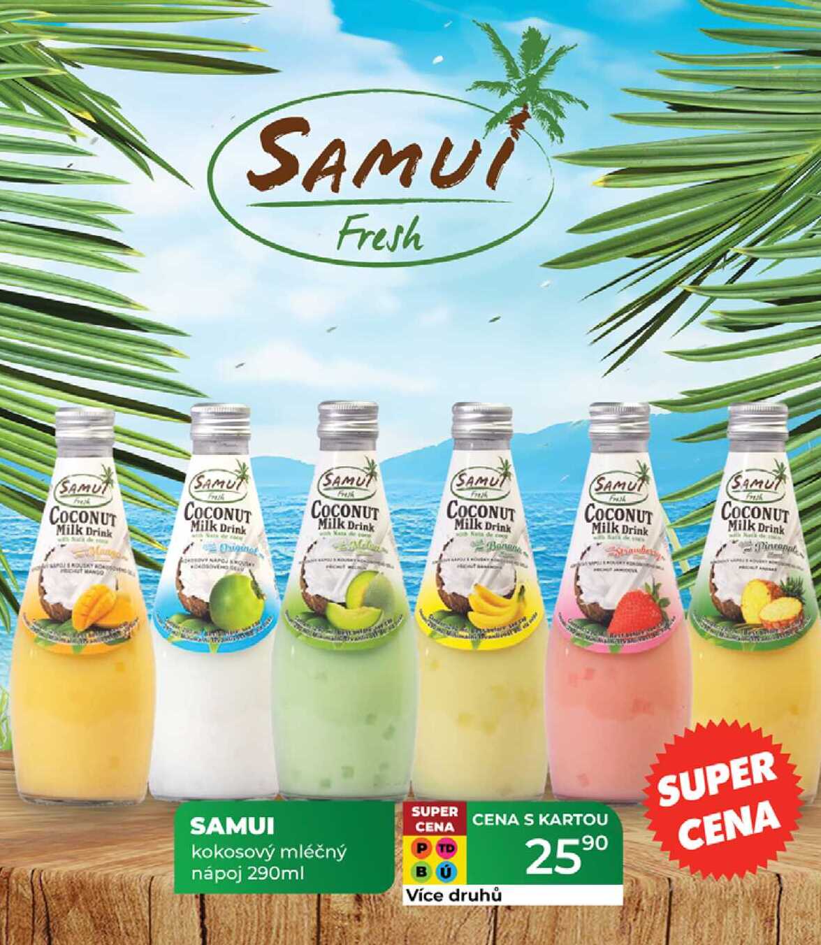 SAMUI kokosový mléčný nápoj 290ml 
