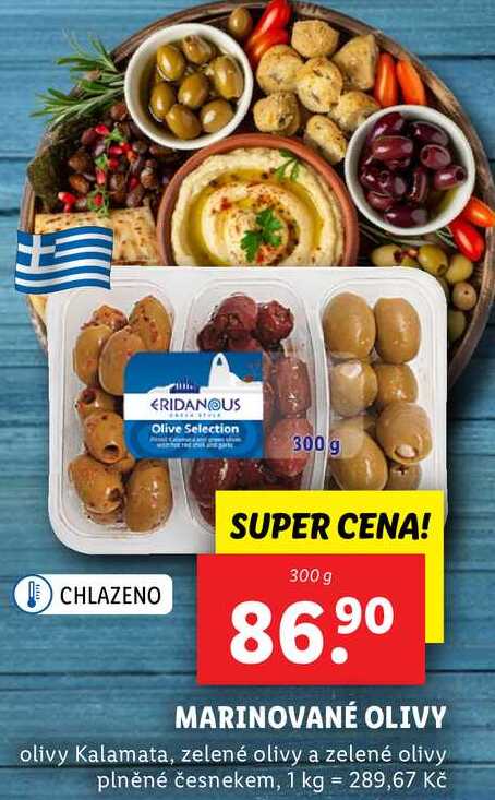 MARINOVANÉ OLIVY, 300 g