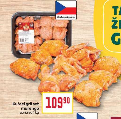 Kuřecí gril set marengo cena za 1kg