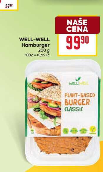WELL-WELL Hamburger 200 g 