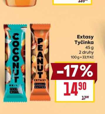 Extasy Tyčinka 45g