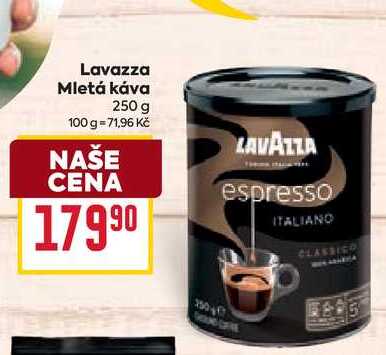 Lavazza Mletá káva 250 g 
