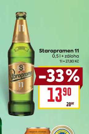 Staropramen 11 0,5l