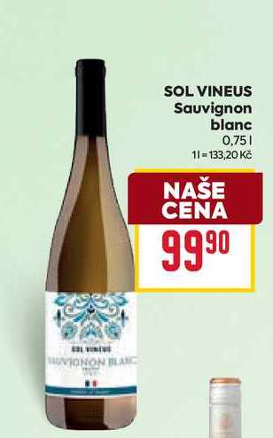 SOL VINEUS Sauvignon blanc 0,75l