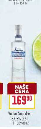 Vodka Amundsen 37,5% 0,5l