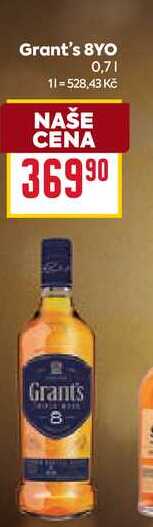 Grant's 8YO 0,7l
