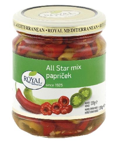 Royal All Star mix papriček, 130 g