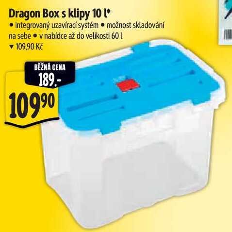 Dragon Box s klipy 10 l*