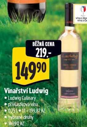 Vinařství Ludwig, 0,75 l
