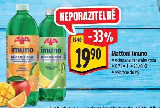 Mattoni Imuno, 0,7 l