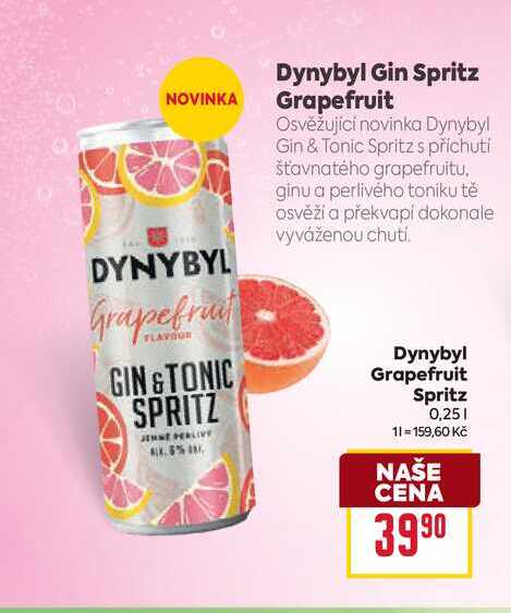 Dynybyl Grapefruit Spritz 0,25l