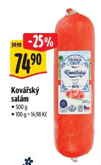  Kovářský salám 500 g  