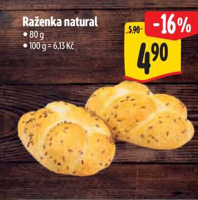 Raženka natural 80 g 