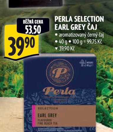  PERLA SELECTION EARL GREY ČAJ  40 g