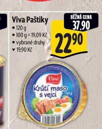 Viva Paštiky  120 g  