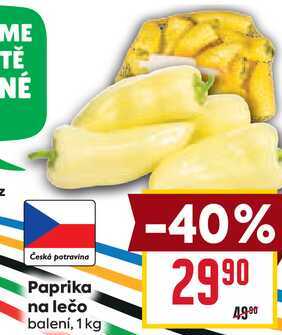 Paprika na lečo balení, 1 kg 