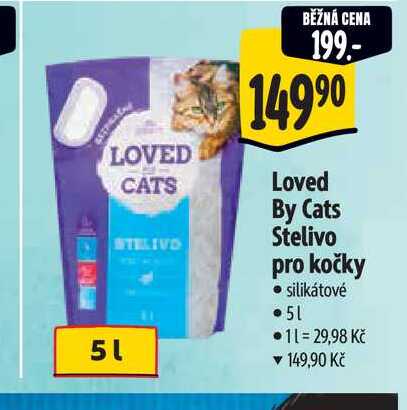   Loved By Cats Stelivo pro kočky  silikátové 51  