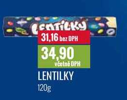 LENTILKY 120g 