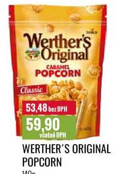 WERTHER'S ORIGINAL POPCORN 140g 