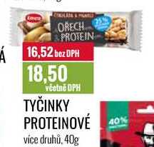 TYČINKY PROTEINOVÉ 40g