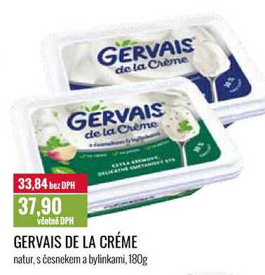 GERVAIS DE LA CRÉME 180g